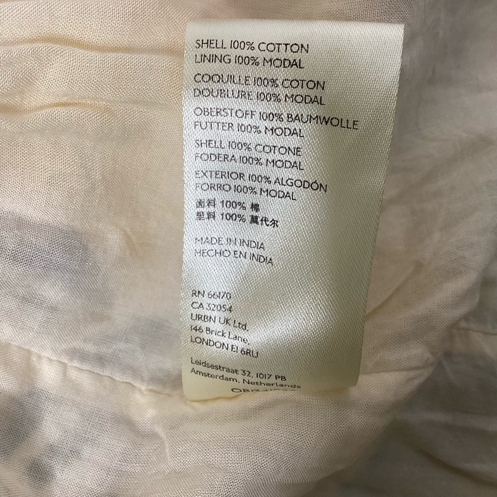 Anthropologie Floral Flounced Maxi Dress Pineapples Strapless L - Picture 8 of 13